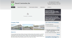 Desktop Screenshot of bansalconstruction.com